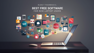 Best Free Software for New Laptop Users