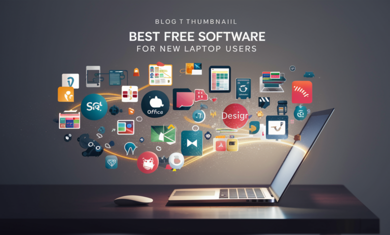 Best Free Software for New Laptop Users